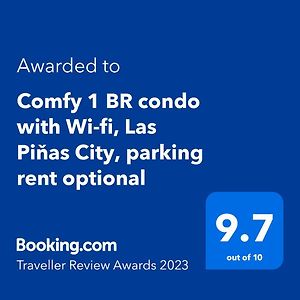Comfy Studio Unit With Wi-Fi, Las Pinas City, Parking Rent Optional 马尼拉 Exterior photo
